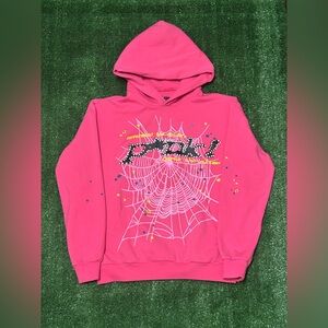 Sp5der Hoodie P*nk